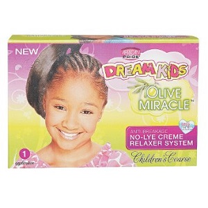 African Pride Dream Kids Olive Miracle Relaxer Kit Coarse